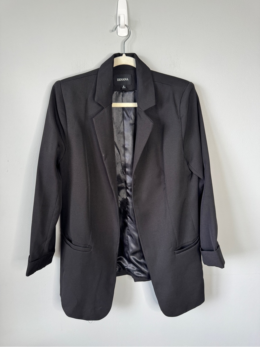 Zenana Outfitters Black Women's Blazer Jacket